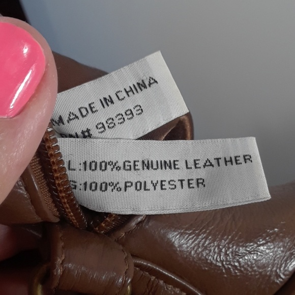 Pamela McCoy  Collection brown leather purse - Picture 7 of 8